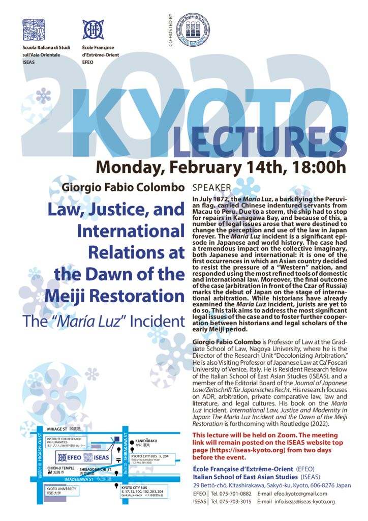 Law, Justice, and International Relations at the Dawn of the Meiji Restoration