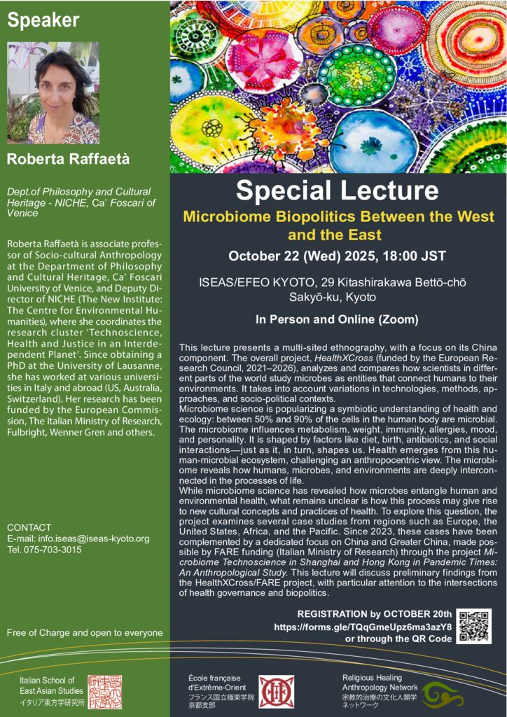 Microbiome Biopolitics Between the West and the East